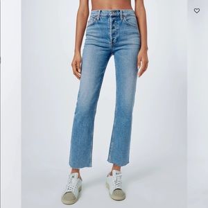 Re/Done Comfort Stretch High Rise Stove Pipe 24